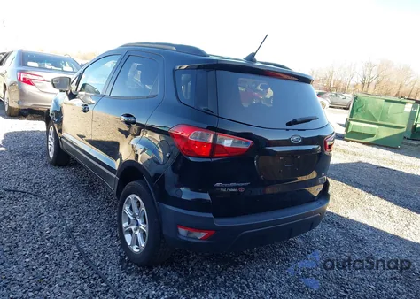 2020 Ford Ecosport Se z USA, uszkodzony, nr VIN MAJ6S3GL4LC312000